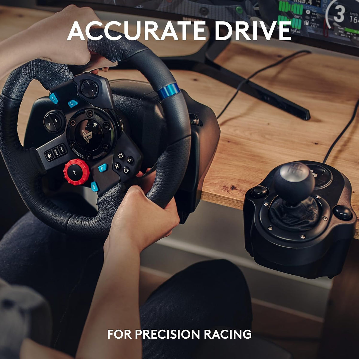 Logitech G G29 SE Driving Force Sim Racing Wheel & Pedals & Shifter PS5/PC
