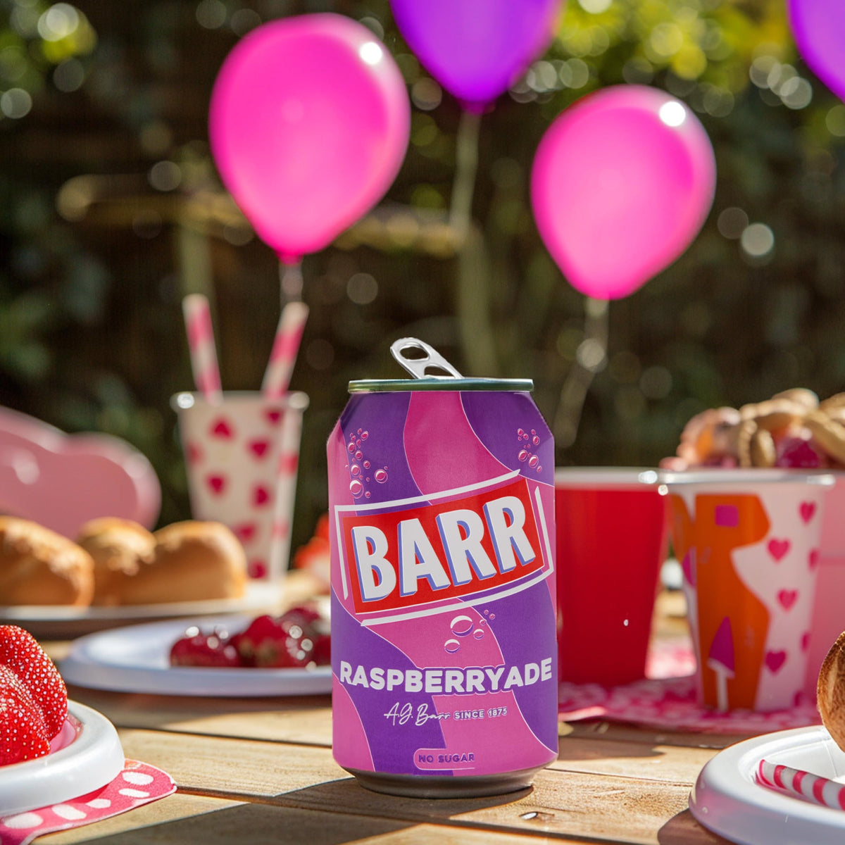 Barr Cream Soda Zero Sugar Sparkling Soft Drink, 24 Pack, 330ml Cans