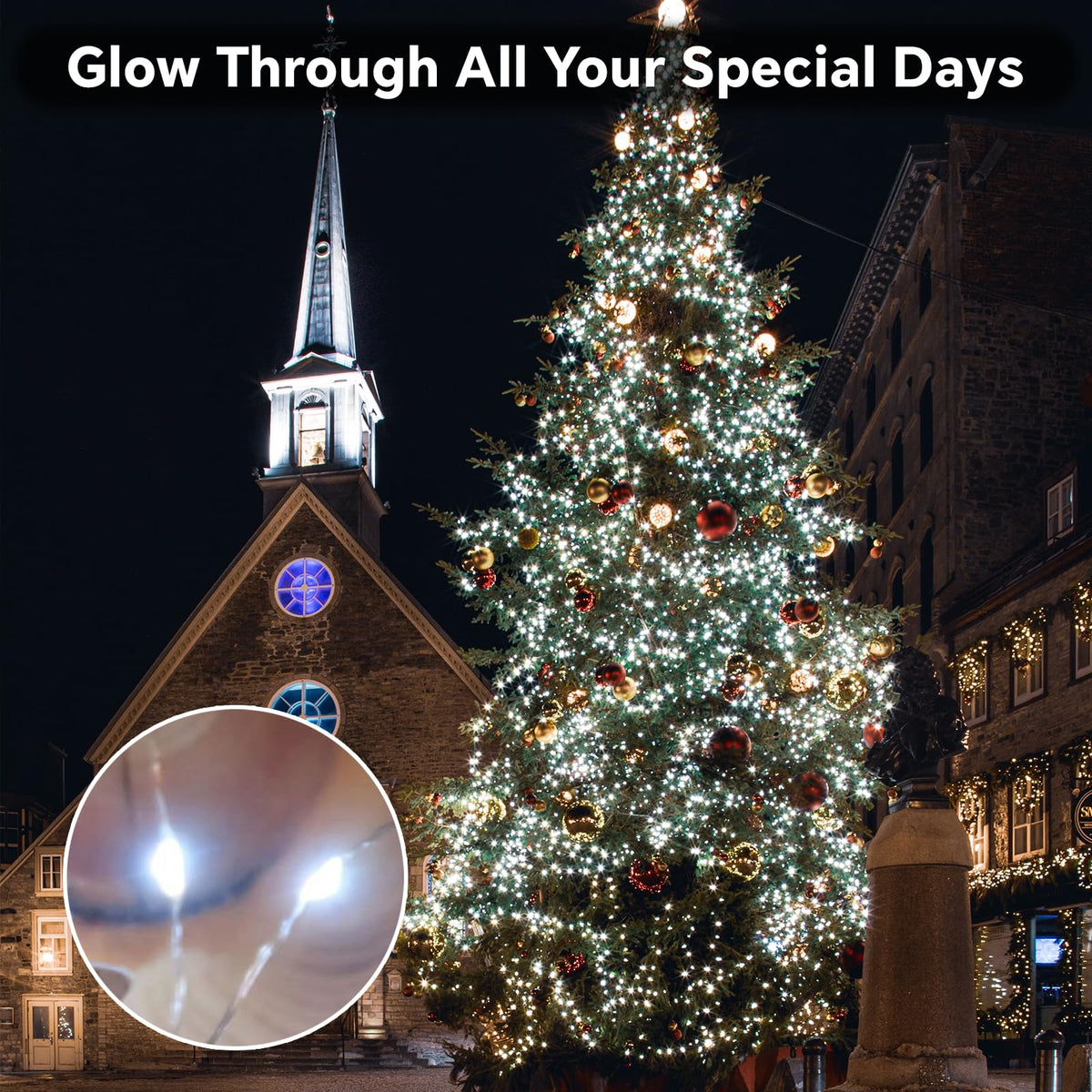 60LED 6m Fairy Lights Battery Operated, Battery Powered String Light Indoor