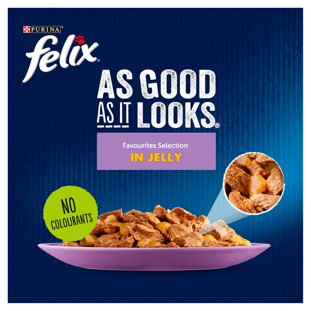 FELIX Doubly Delicious Countryside Selection in Jelly Wet Cat Food 40x85g