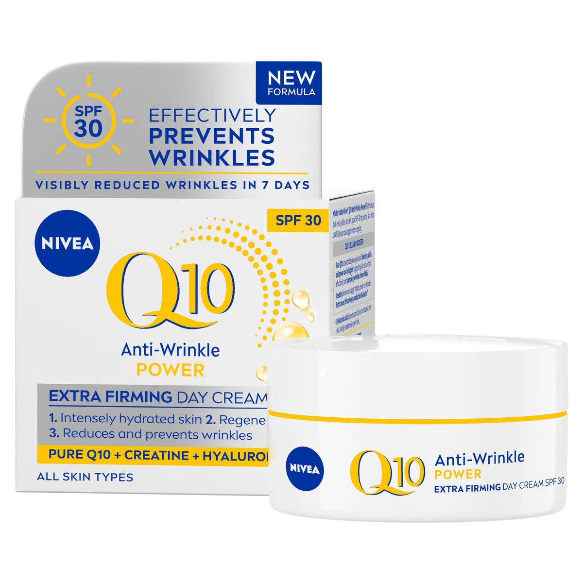 NIVEA Q10 Anti-Wrinkle Power Regenerating Night Cream, 50 ml