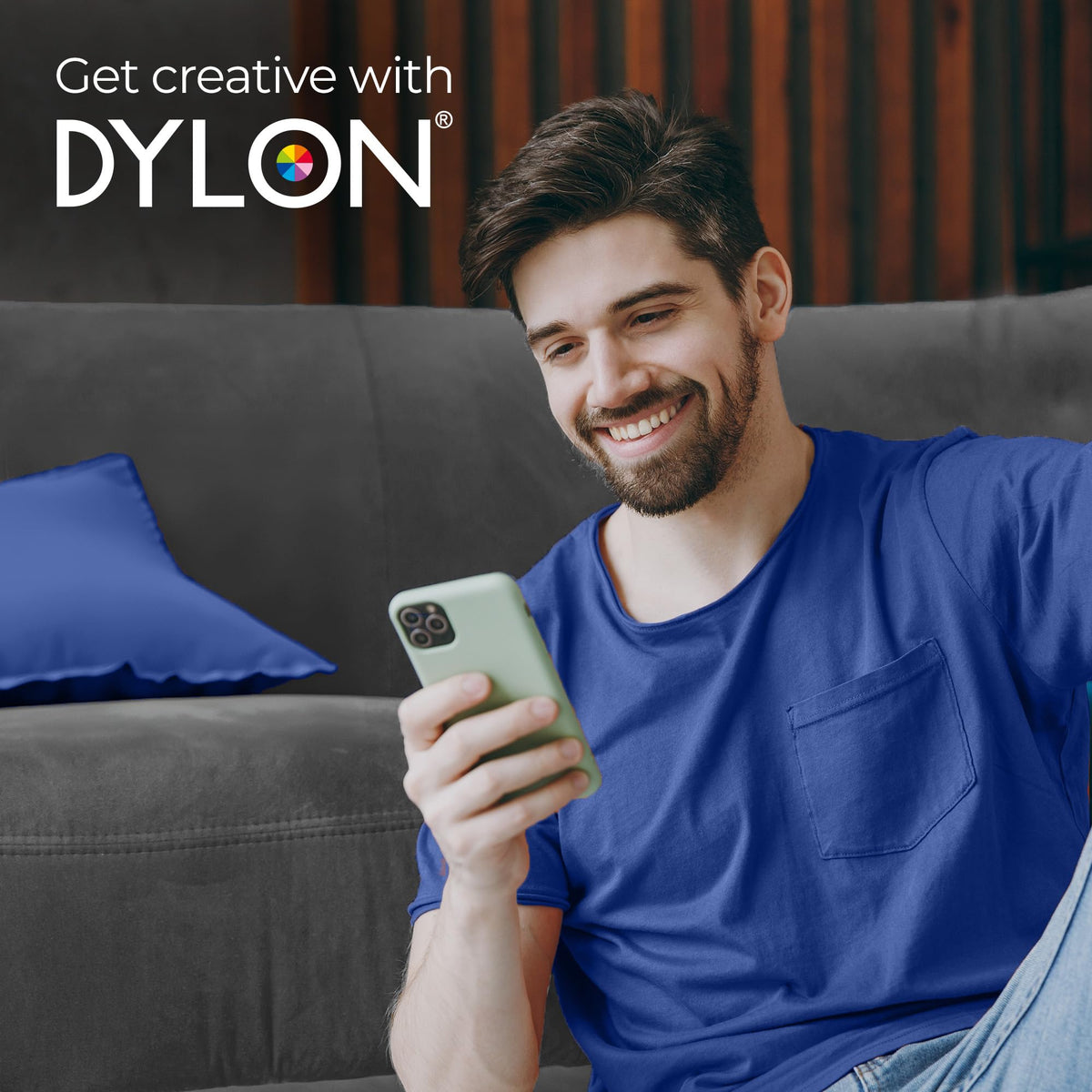 DYLON Washing Machine Fabric Dye Pod, Intense Black, 350g