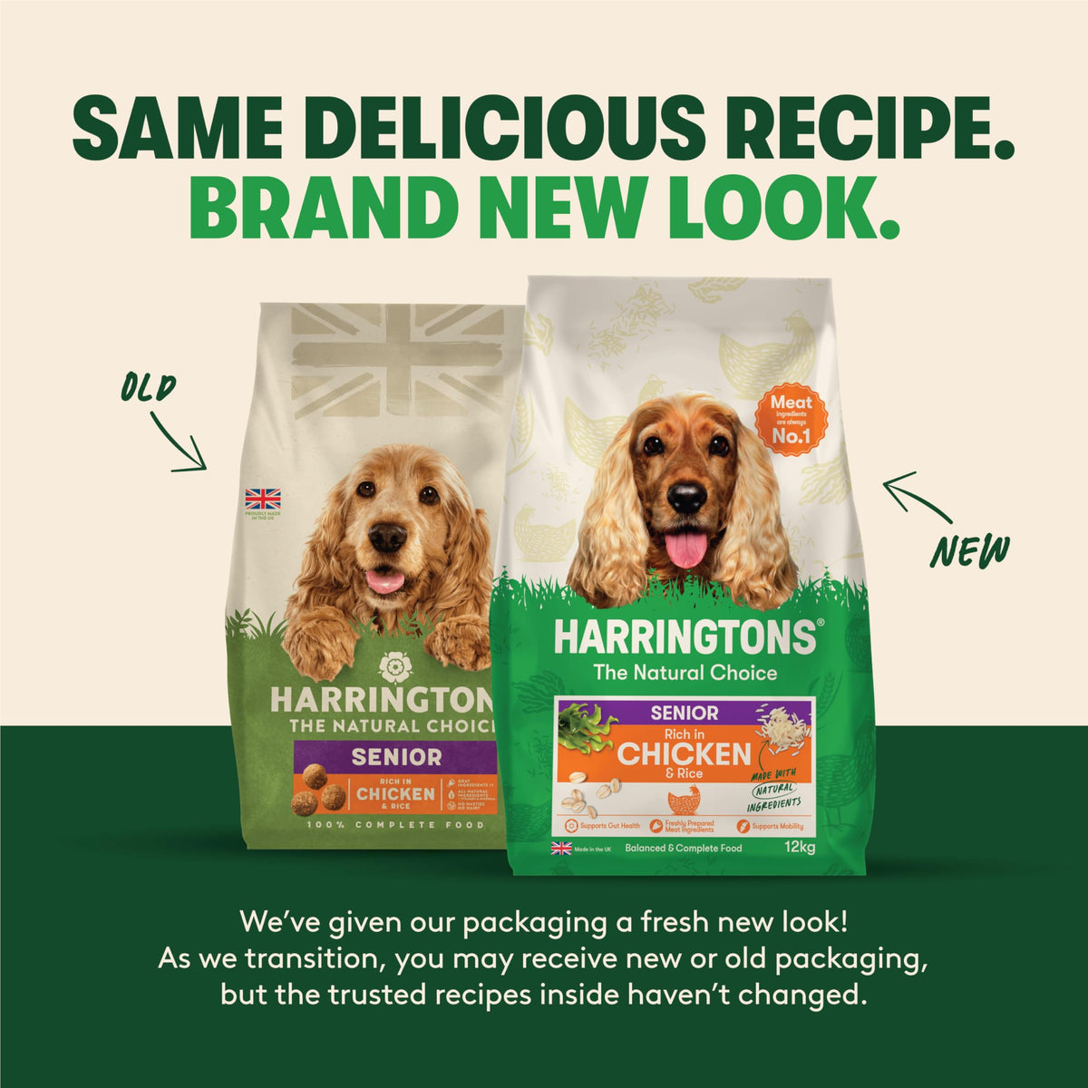 Harringtons Complete Dry Adult Dog Food Turkey & Veg 15kg