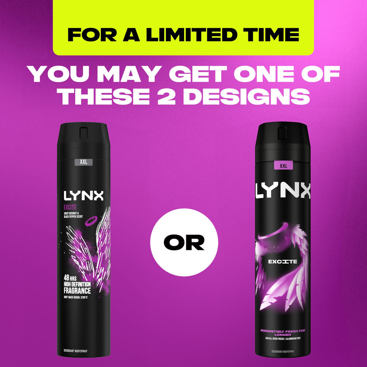 Lynx Black Aerosol Body Spray 250 ml