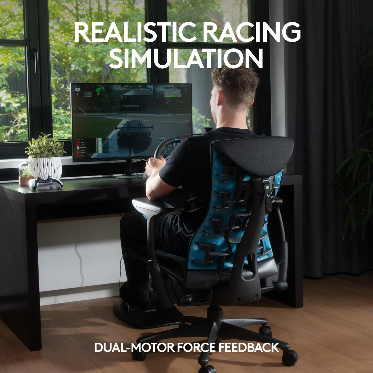 Logitech G G29 SE Driving Force Sim Racing Wheel & Pedals & Shifter PS5/PC