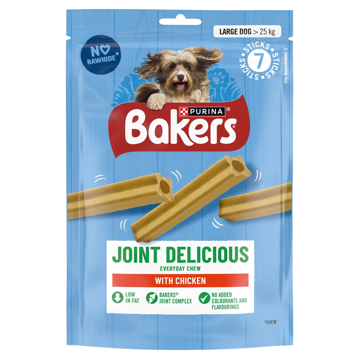 BAKERS Sizzlers Bacon Dog Treats 315g (Pack of 3)