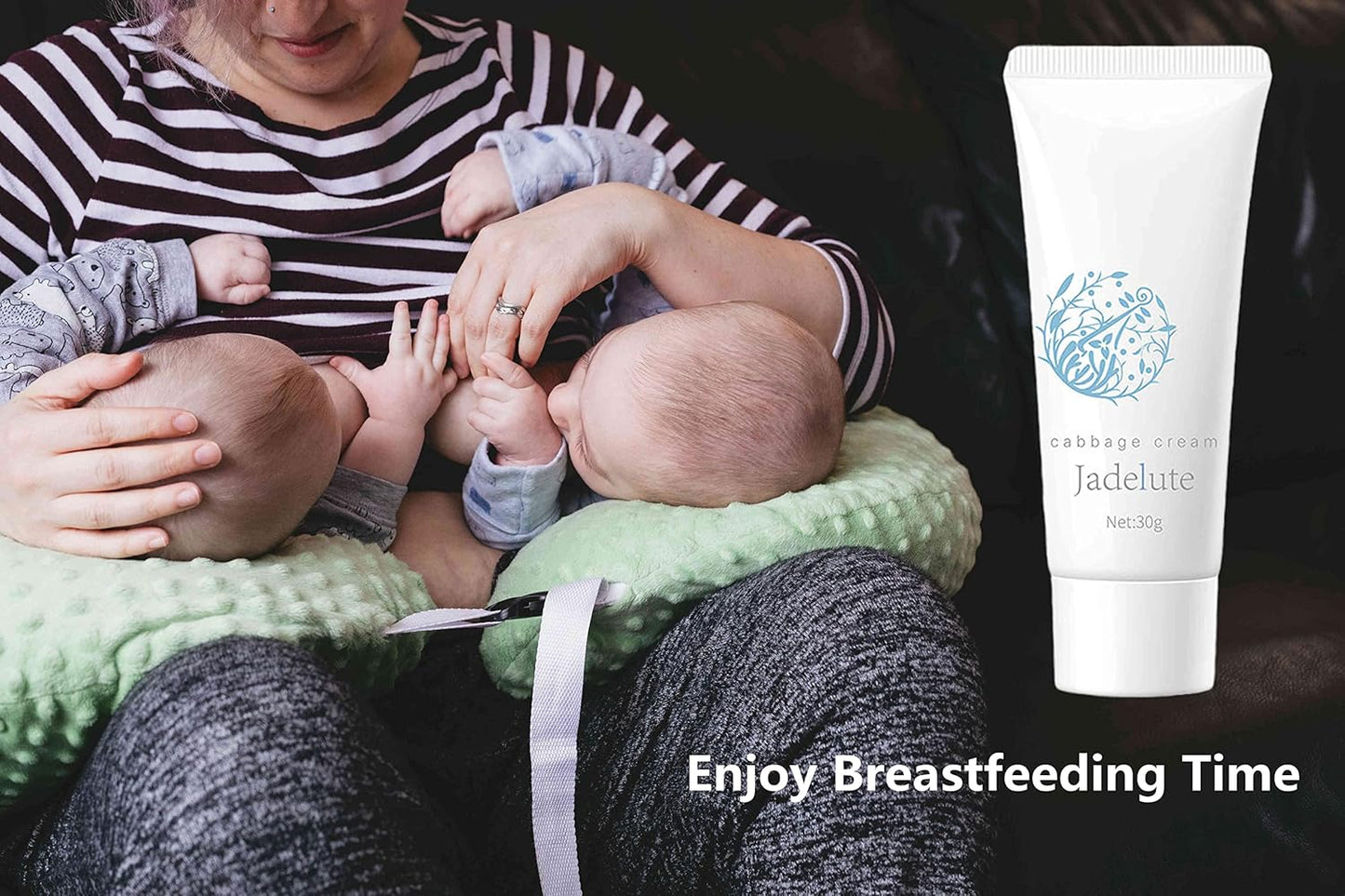 Cabbage Cream for Breast breastfeeding Engorgement, Clogged Milk Ducts | Essential for Lactation and Weaning Period