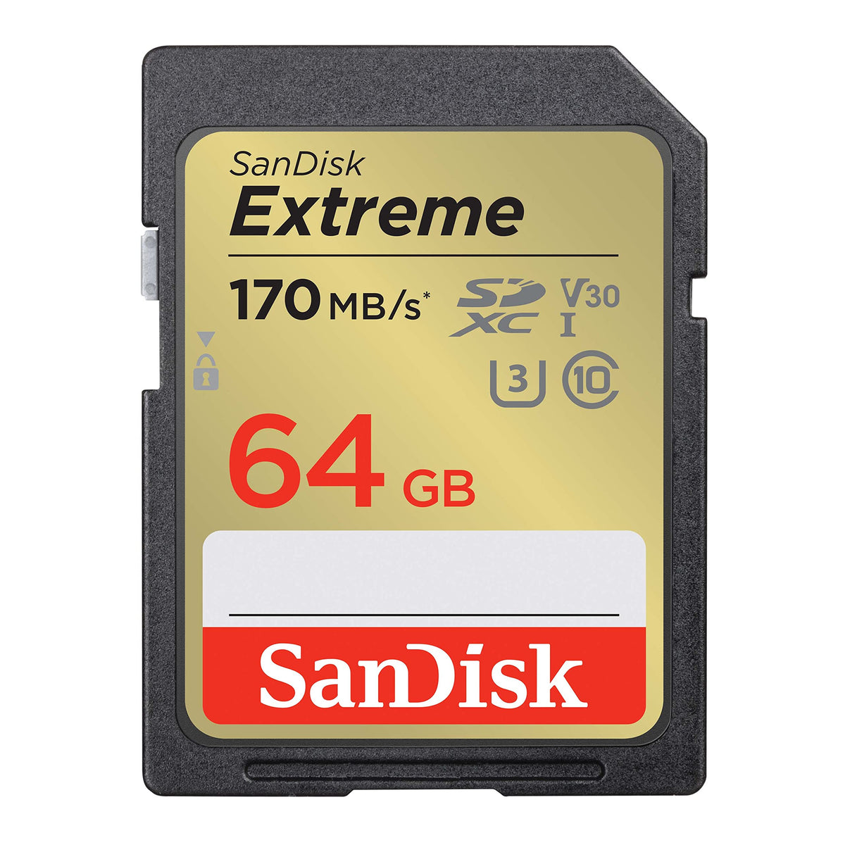 SANDISK Extreme SD Memory Card 128GB, Up to 180MB/s Read Speeds, UHS-I