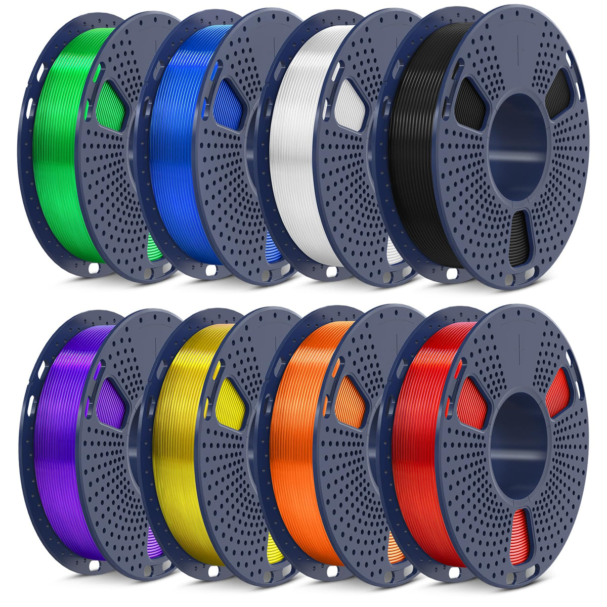 SUNLU PLA Filament 1.75mm Black PLA 1KG, Neatly Wound 3D Printer Filament