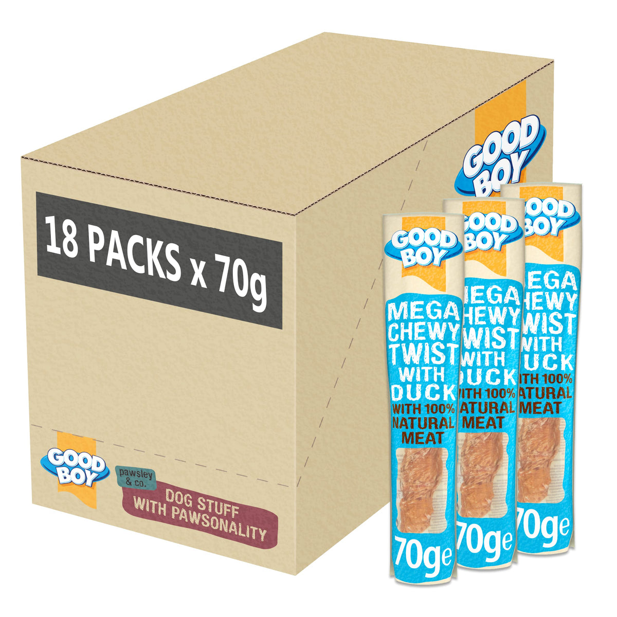 Good Boy Chicken & Hide Twisters Dog Treats 220g