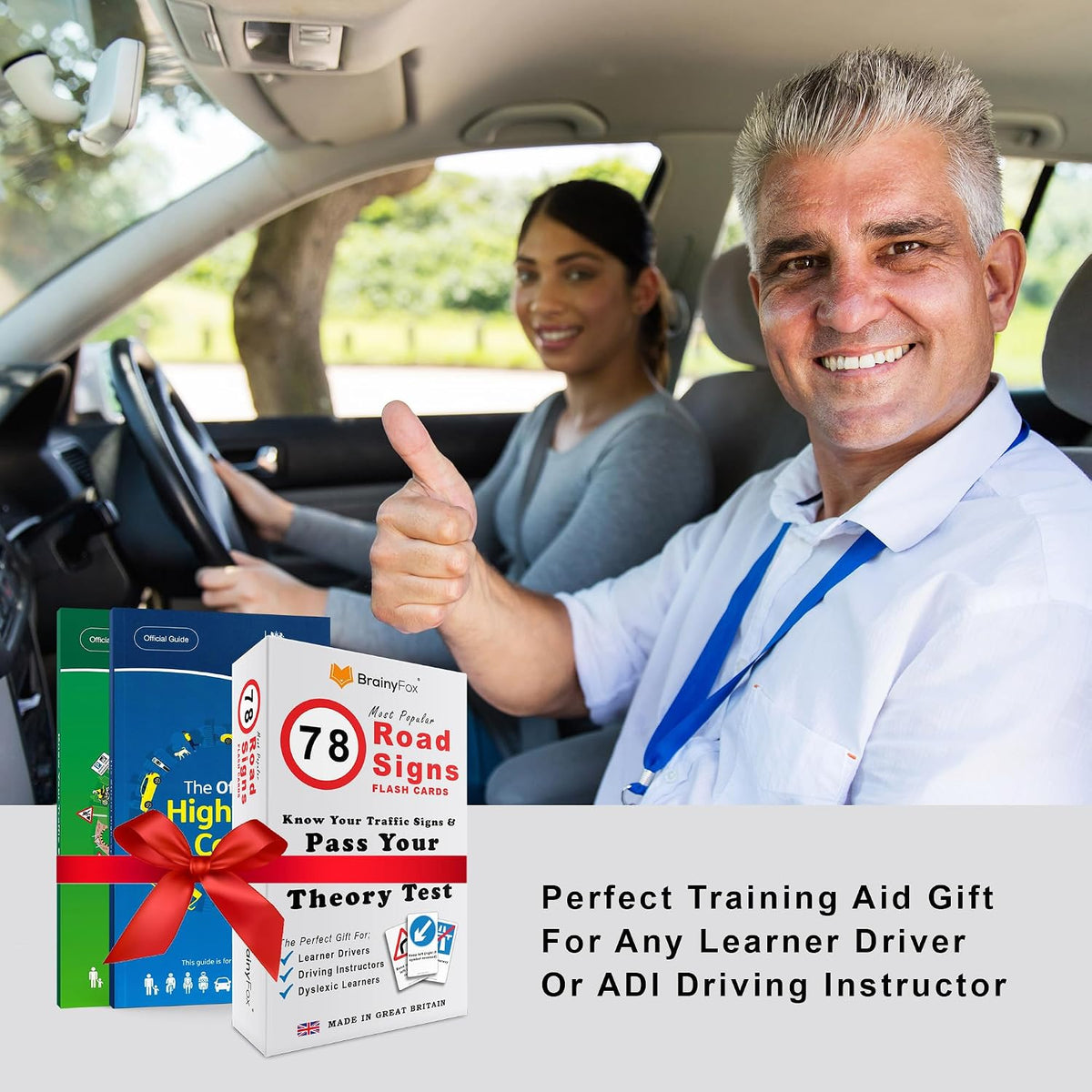2026 Driving Theory Test Kit: Includes The Official Highway Code Book 2026 UK, Know Your Traffic Signs & 78 Road Signs Flash Cards. 16th + 17th Learner Drivers Birthday Gifts for Teenage Girls & Boys