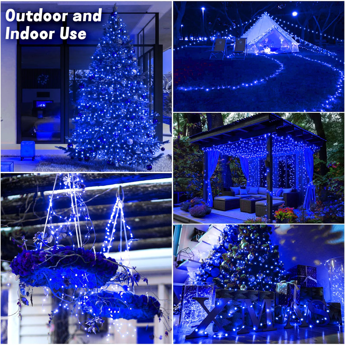 Gcstnn Garden Solar Lights Outdoor, 5M 50 LED Solar Fairy Lights, Copper Wire 8 Modes Waterproof String Lights for Yard, Christmas Tree, Bedroom, Gate, Indoor/Outside Decorations(Orange)
