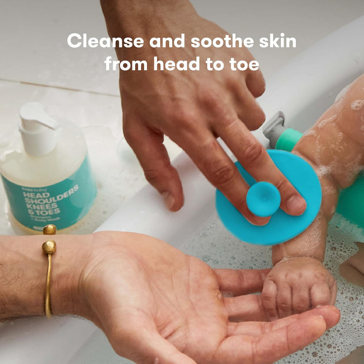 Frida Baby DermaFrida SkinSoother Baby Bath Brush, Essentials, Pack of 1