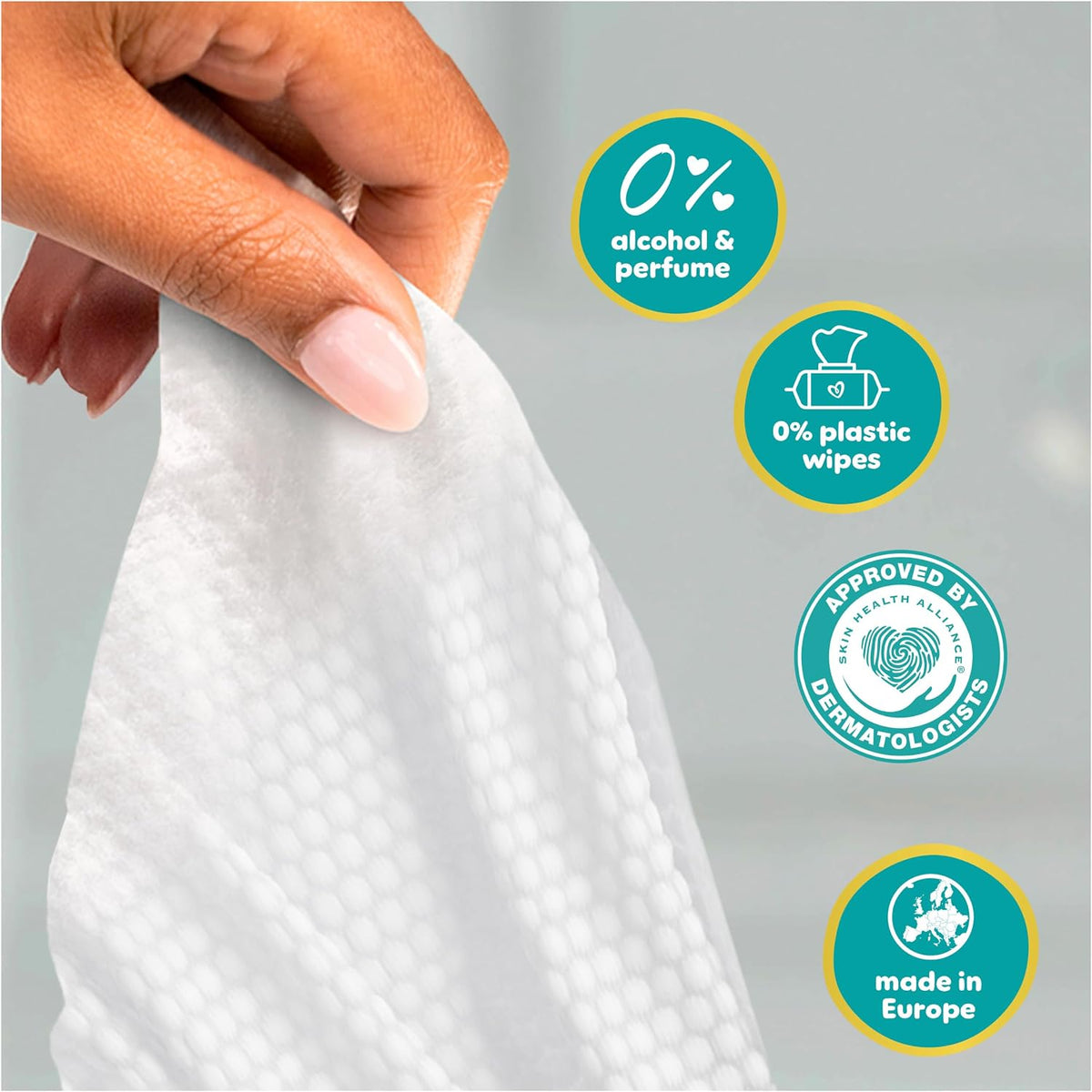 Pampers New Baby Wipes, 180 Count