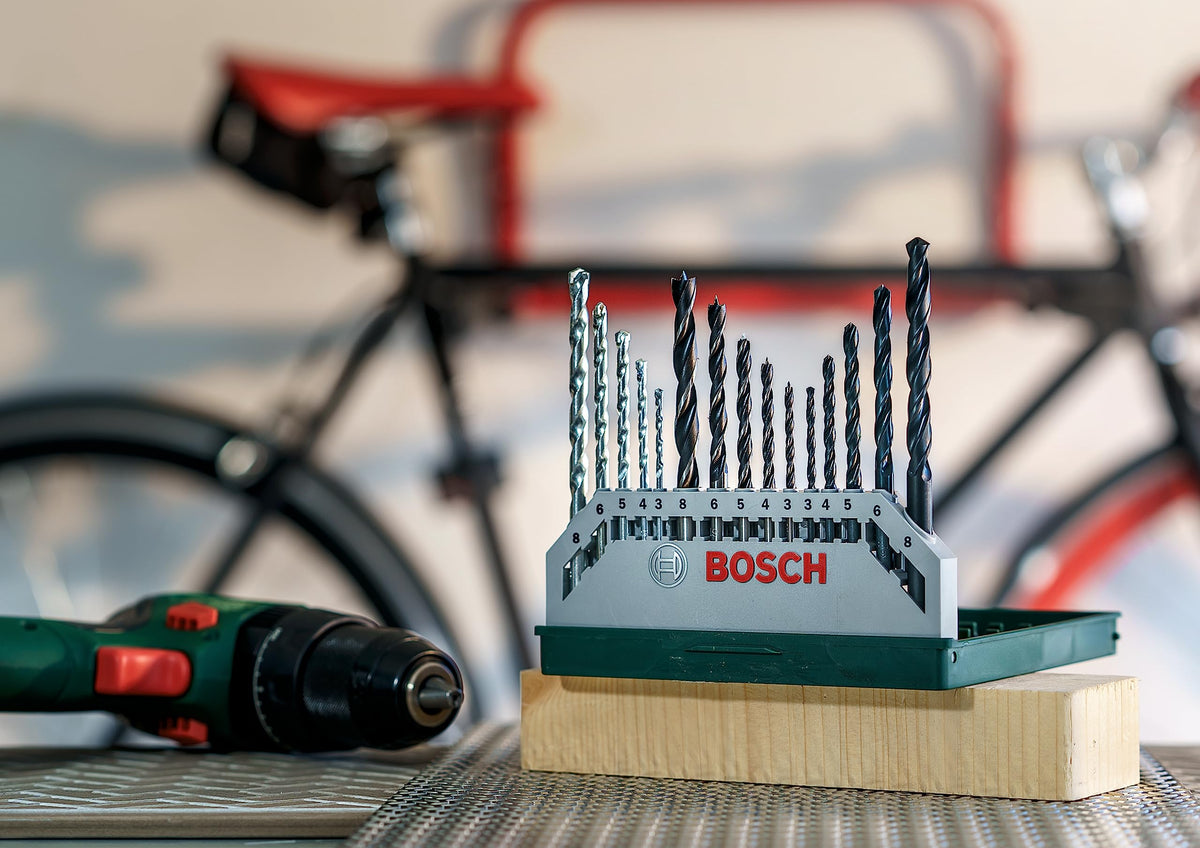Bosch 34pc. X-Line Drill and Screwdriver Bit Set (for Wood, Masonary and Metal, Accessories Drill and Screwdriver)