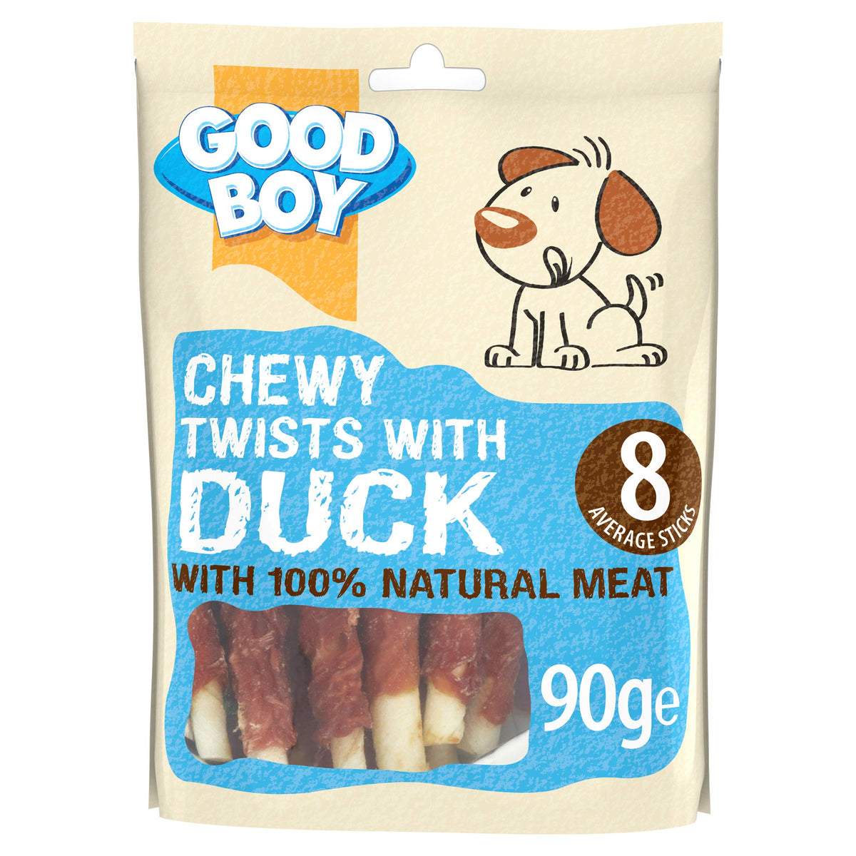 Good Boy Chicken & Hide Twisters Dog Treats 220g