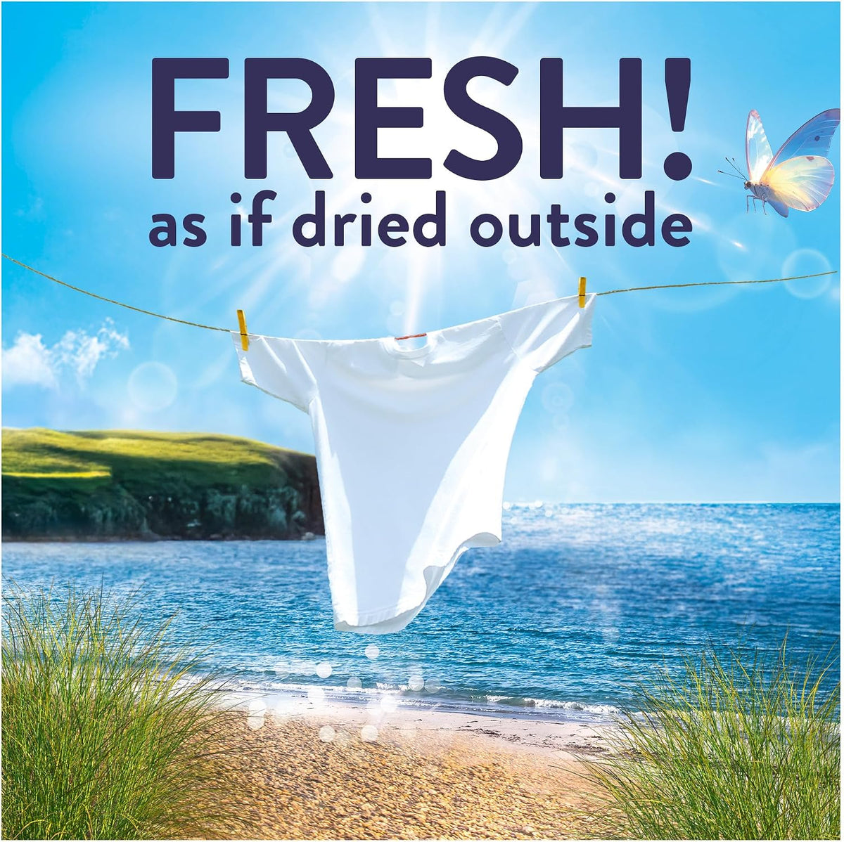 Lenor Outdoorable Fabric Conditioner, 1.47L, Seabreeze Stroll