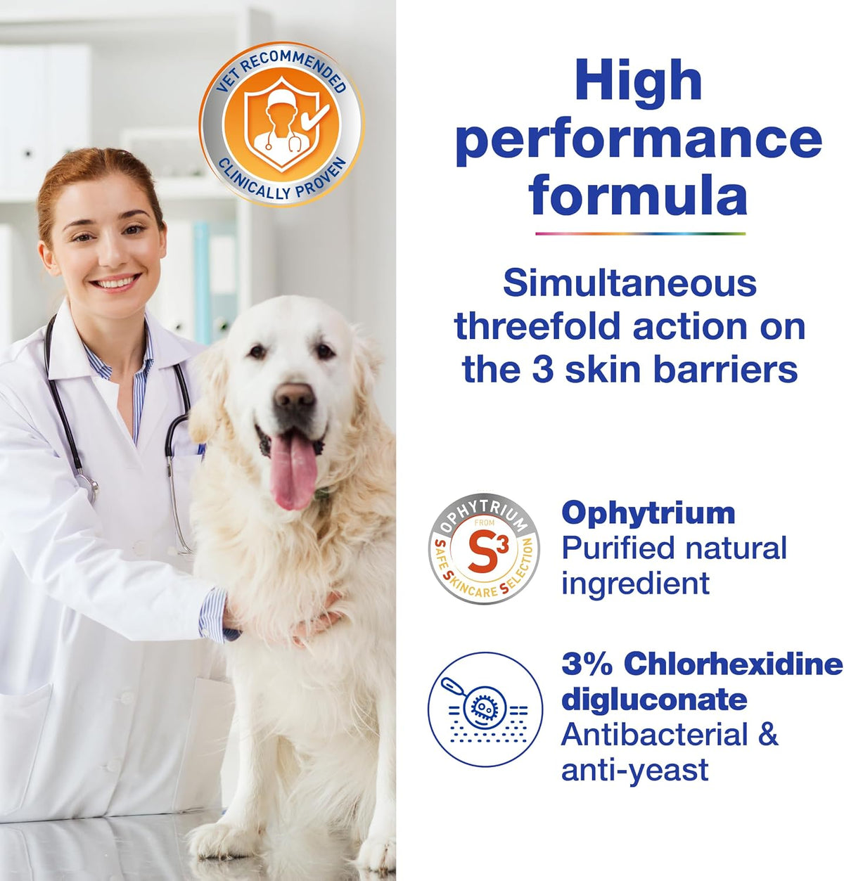DOUXO S3 PYO Antibacterial and Antifungal Dog and Cat Shampoo