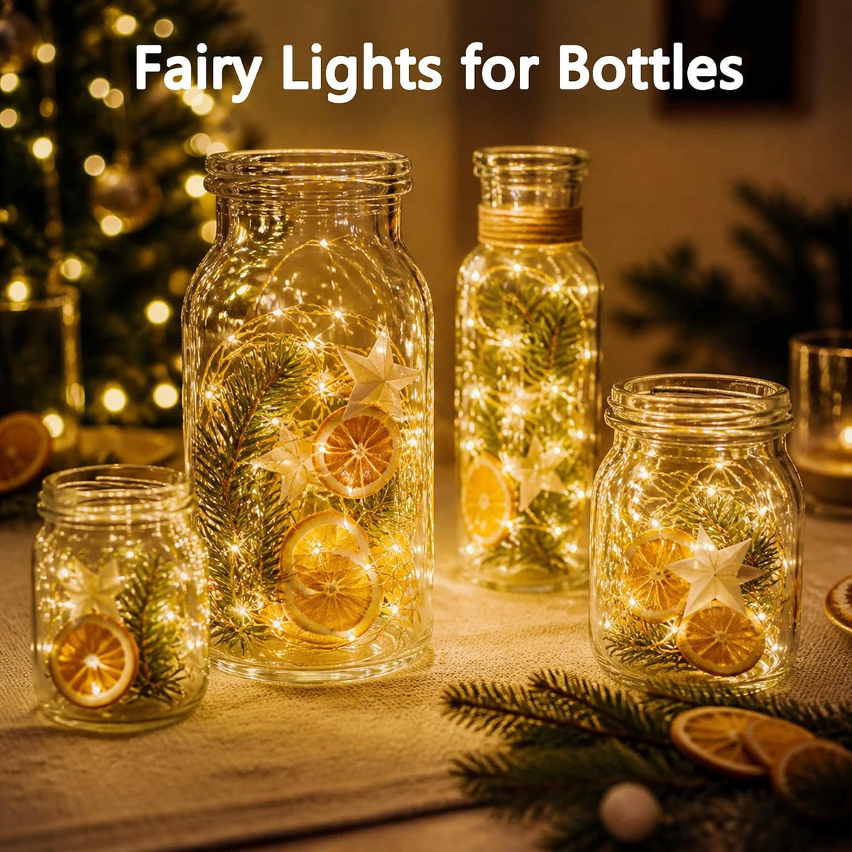60LED 6m Fairy Lights Battery Operated, Battery Powered String Light Indoor