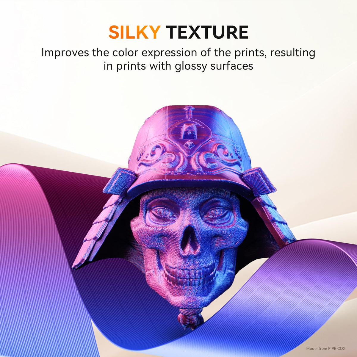 TECBEARS Matte PLA Filament 1.75mm, 600mm/s Rapid Print, 1kg Sky Blue