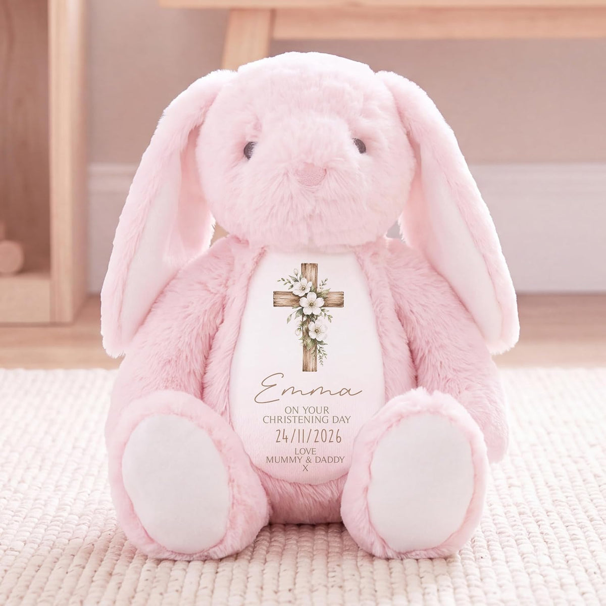 Personalised Christening Gift | Christening Teddy, Christening Gifts, Baptism Teddy | Custom Baptism Gift