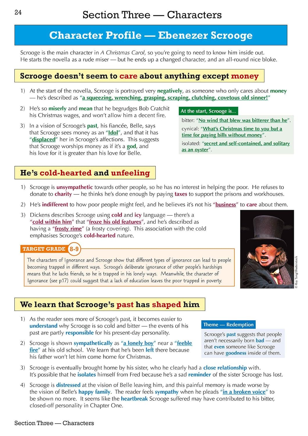 GCSE English Text Guide - A Christmas Carol includes Online Edition & Quizzes: for the 2027 and 2028 exams