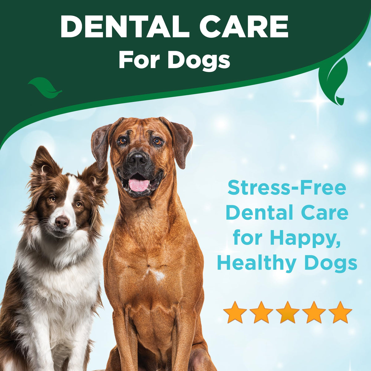Vet's Best Dental Care Finger Wipes. 50 Disposable Wipes