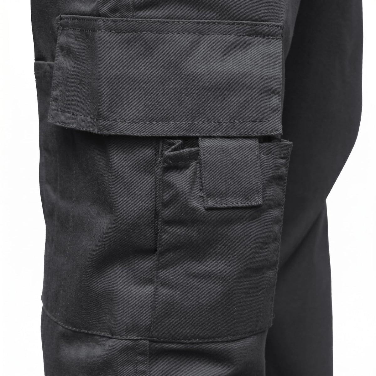 Multi Pockets Men Cargo Combat Work Trousers Work Pants with Button & Zip Fly