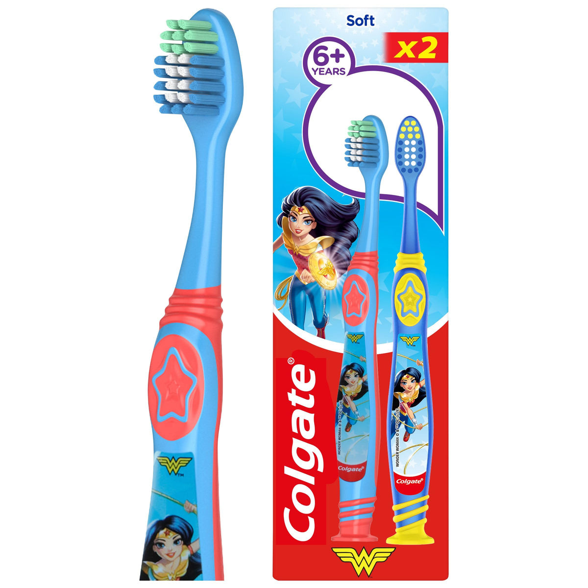 Colgate Kids Bluey Toothbrush 3-5 Years, 2 Pack