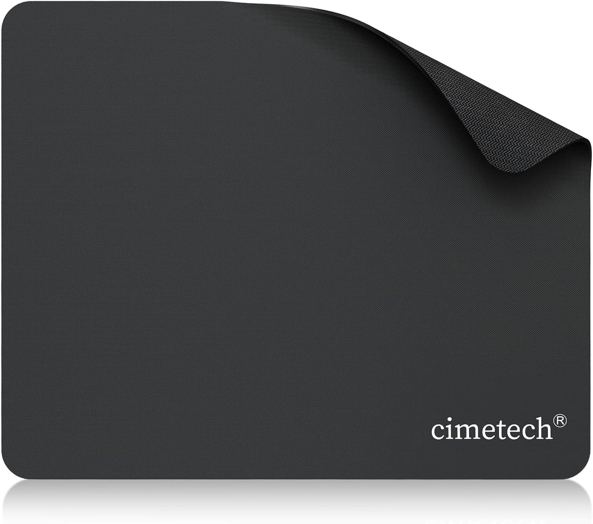 cimetech Gaming Mouse Pad 800 * 300 * 3 MM, Extended Large Mouse Mat Computer Keyboard Desk Pad with Anti-Slip Rubber Base Comfortable Waterproof Soft Cloth, Improved Precision and Speed - Black