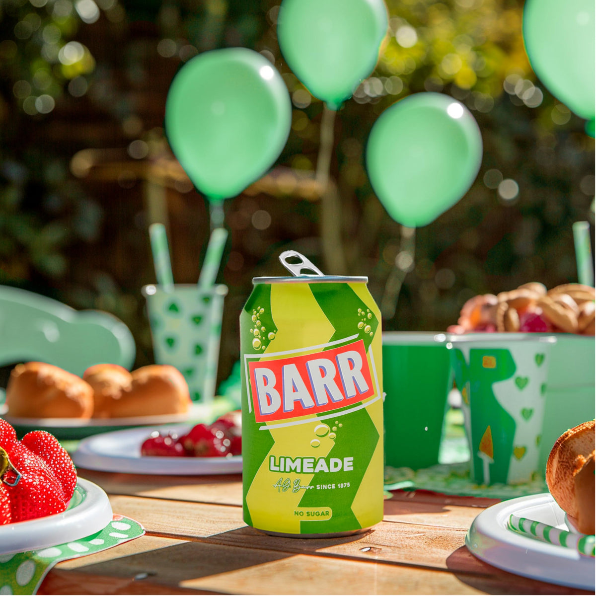 Barr Cream Soda Zero Sugar Sparkling Soft Drink, 24 Pack, 330ml Cans