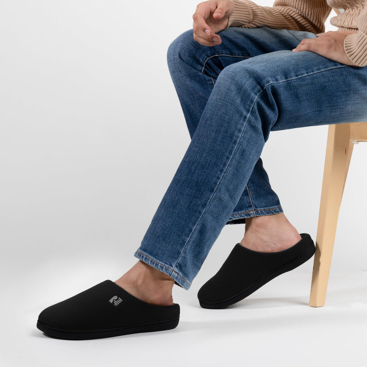RockDove Men's Original Two-Tone Memory Foam Slipper