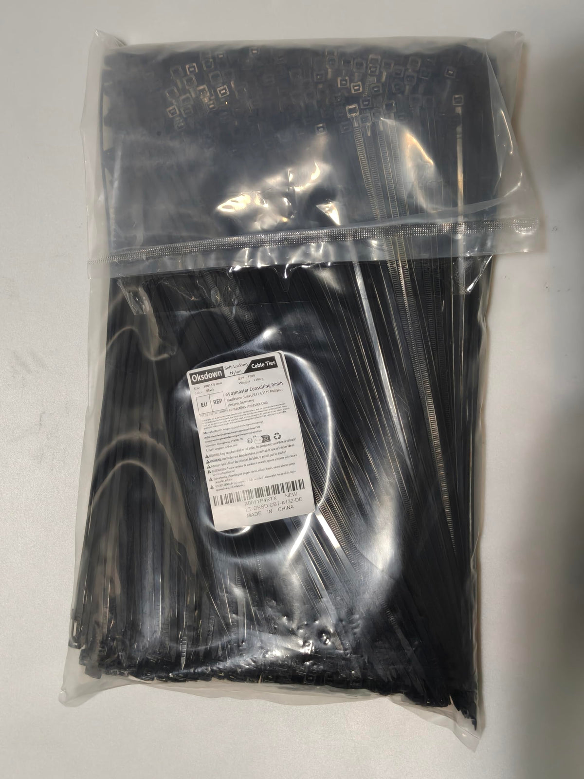 100 Pack Yellow Plastic Cable Ties 300mm×3.6mm Heavy Duty Strong Nylon Premium Self Locking 12 inch/30 cm Long Zip Tie Wraps