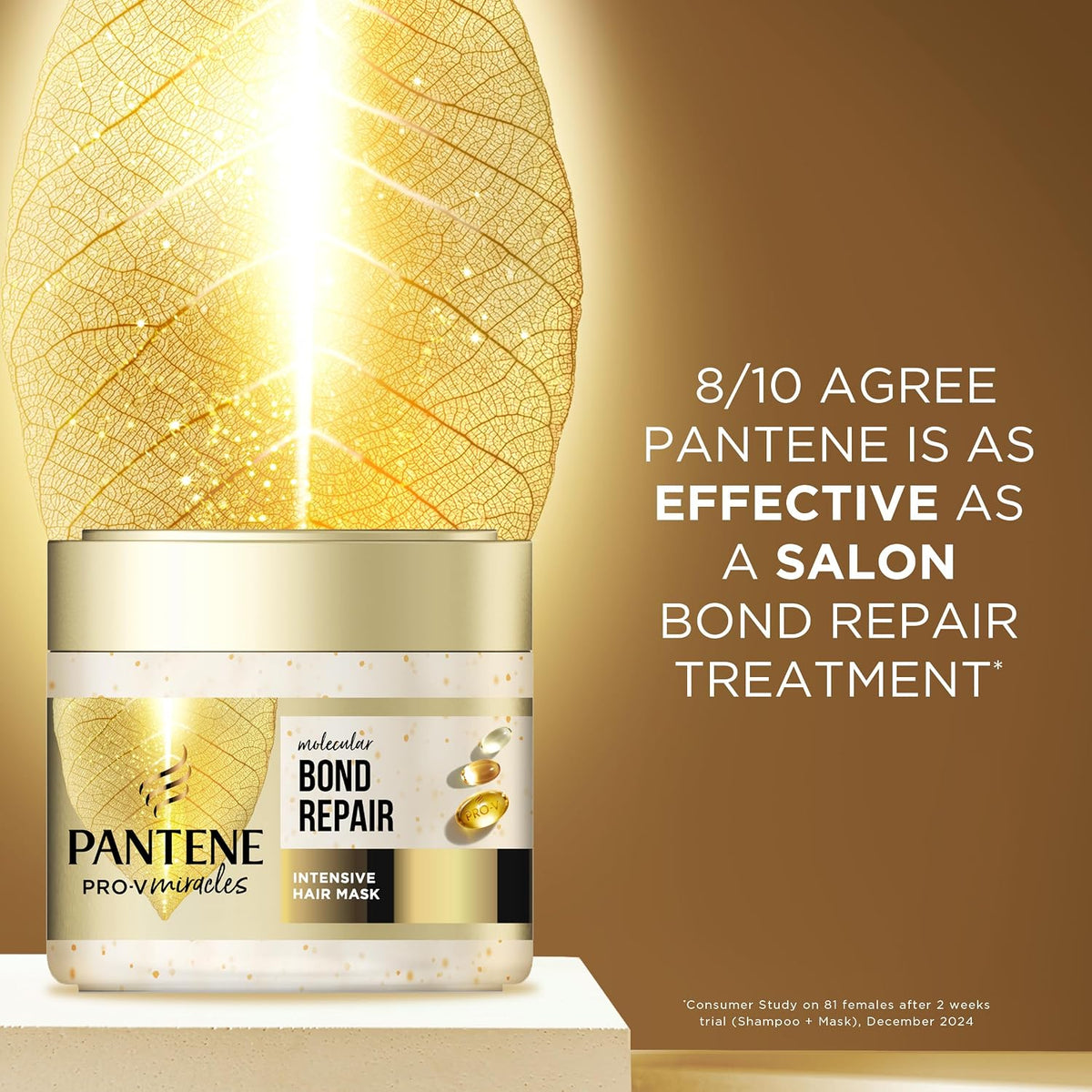 Pantene Molecular Bond Repair Deep Conditioning Hair Treatment 300ml Mask