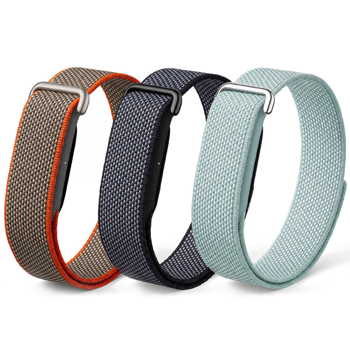 Compatible with Google Fitbit Air Strap Nylon Loop Sport Replacement Band
