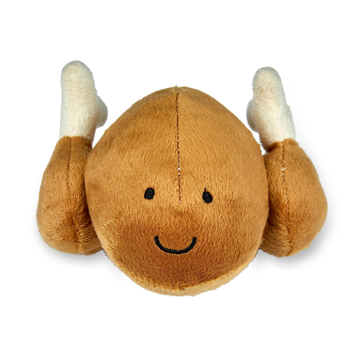 Petface Foodie Faces Fluffy Carrot Dog Toy