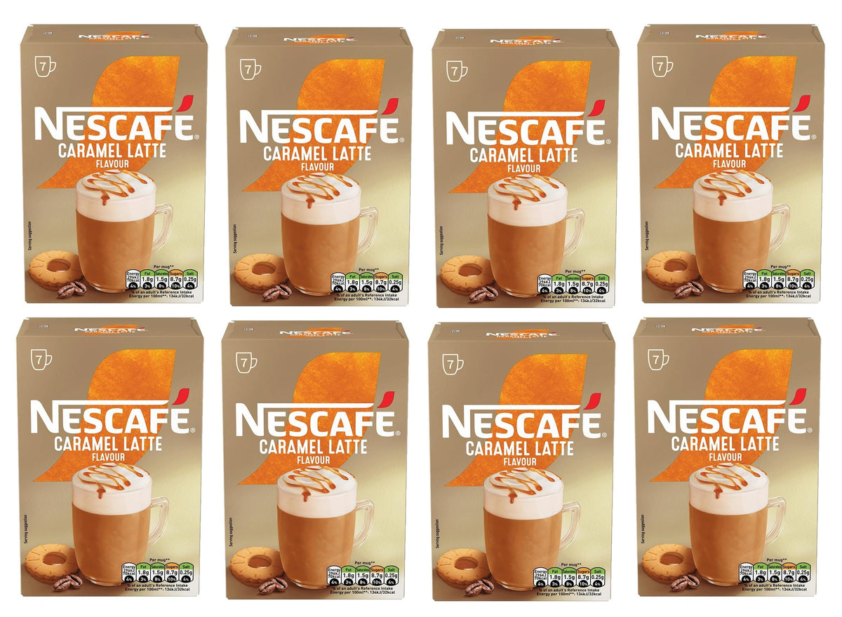 NESCAFÉ Latte Instant Coffee Sachets - 72 x 18g