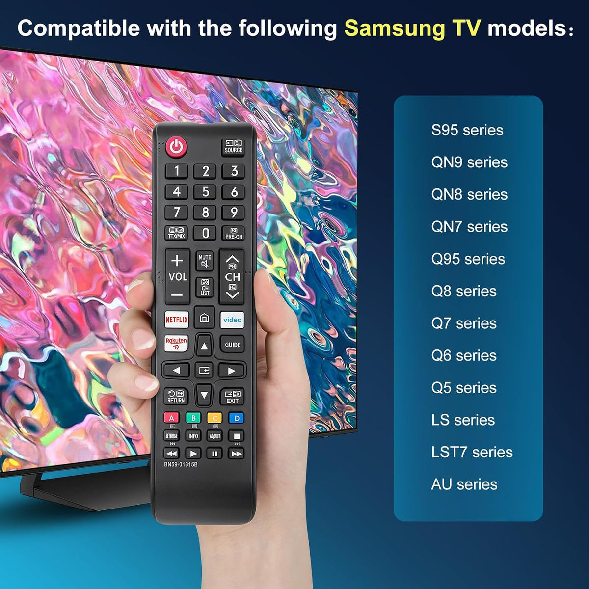Universal for Samsung TV Remote Replacement