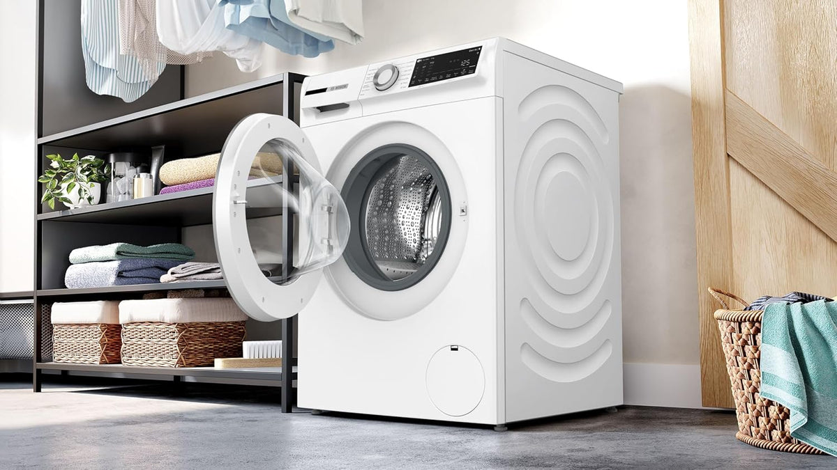 Bosch Series 6 WGJ25400GB Washing Machine, 10kg, 1400rpm, Energy Rating A, Freestanding, White