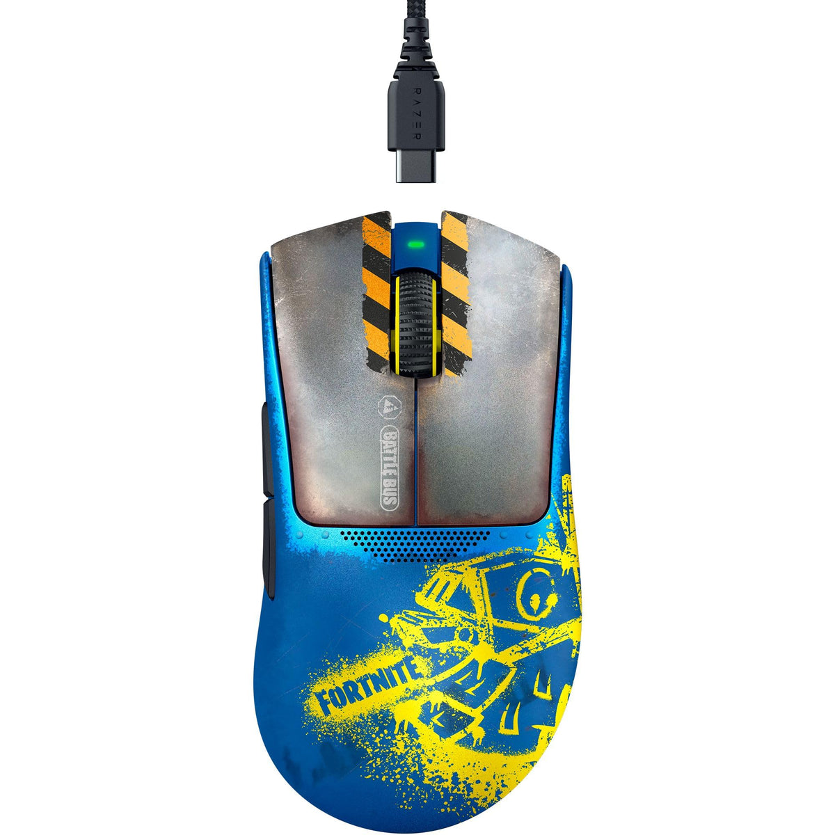 Razer DeathAdder Essential (2021) - Wired Gaming Mouse (Optical Sensor, 6400 DPI, 5 Programmable Buttons, Ergonomic Form Factor) White