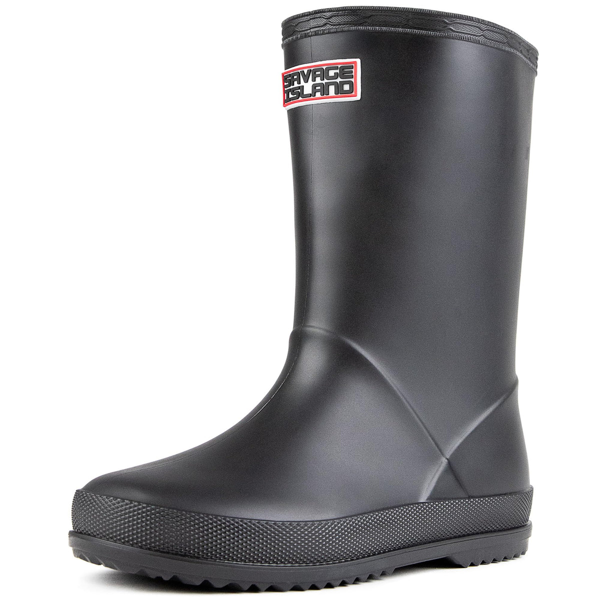 Savage Island Kids Wellies Boys & Girls Waterproof Wellington Boots - Toddler & Children’s Rain Boots - Unisex Welly Shoes