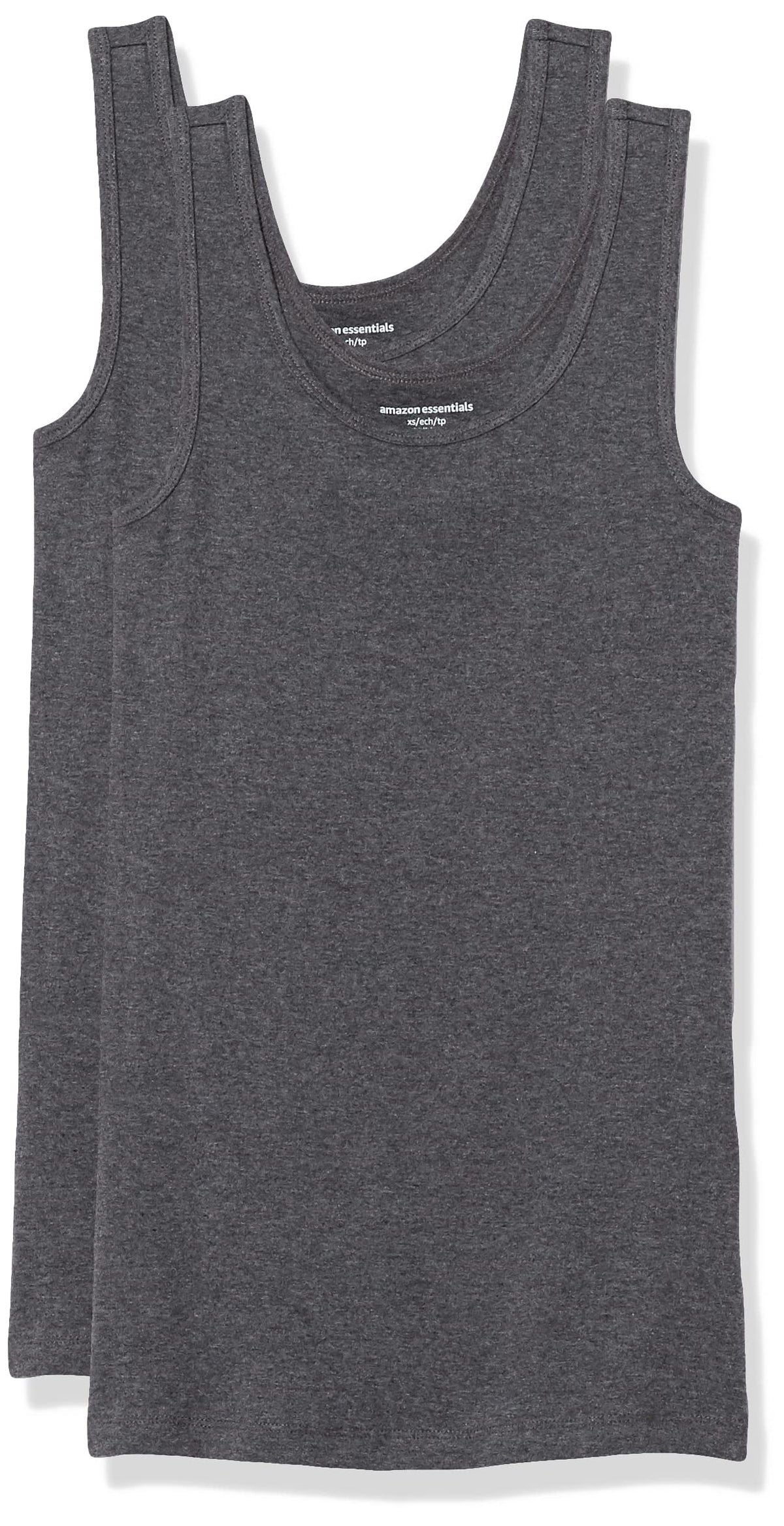 Amazon Essentials Women's Slim-Fit Vest, Pack of 2