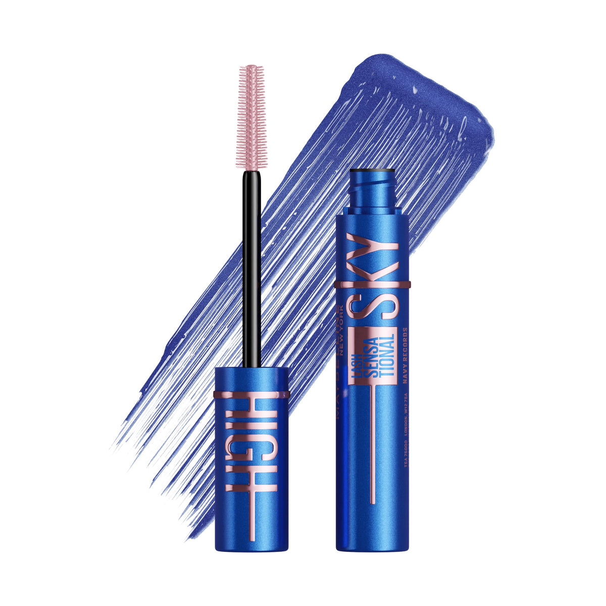 Maybelline Mascara, Lash Sensational Sky High Volumizing Thickening, Black