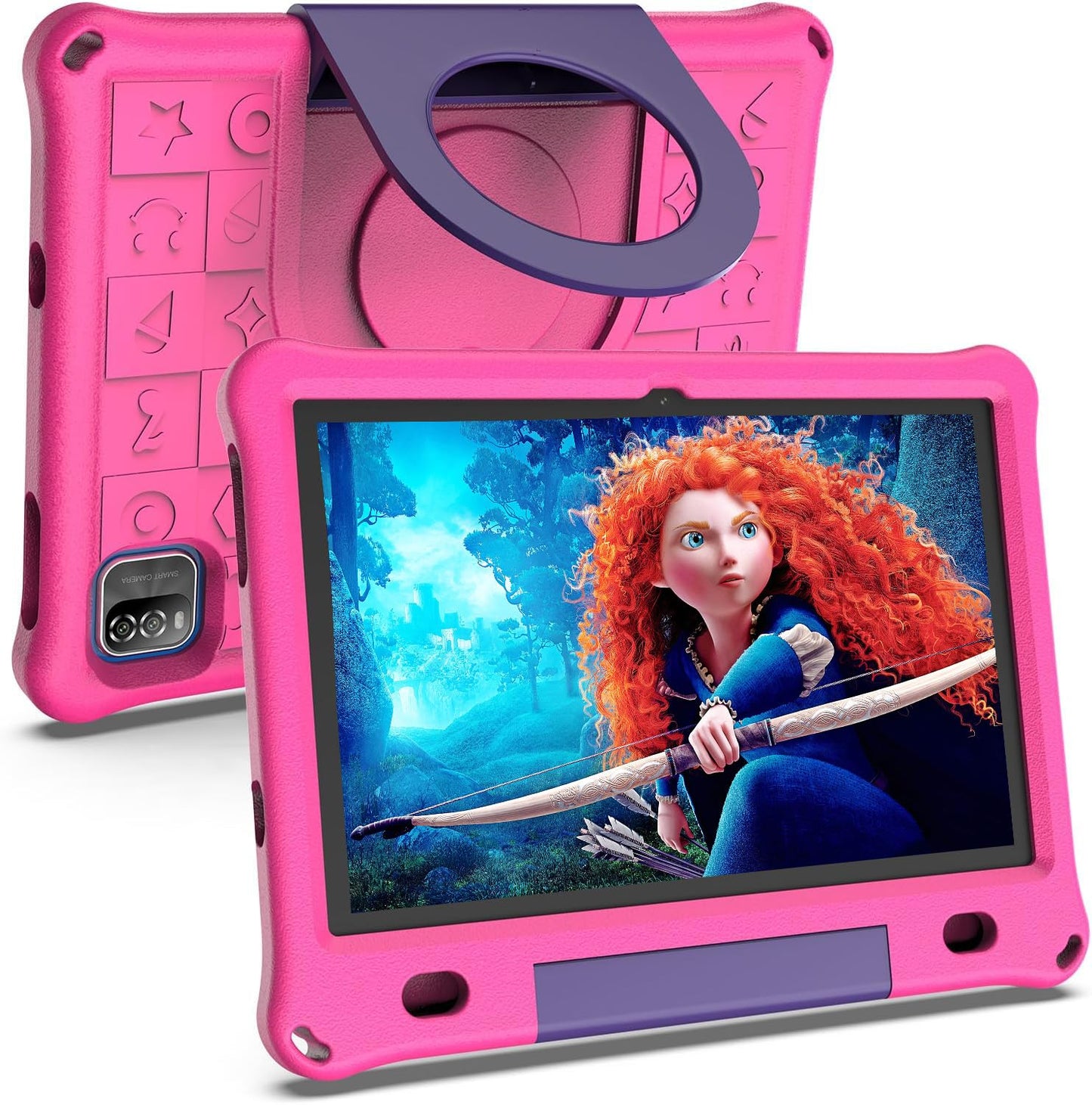 VASOUN Kids Tablet 10 inch, Android 15 Tablets for Kids with 6GB RAM and 64GB ROM, 6000 Mah, Tablet PC with Time Limits, Age Filters, Parental Controls, 5G WIFI, Bluetooth(Blue)