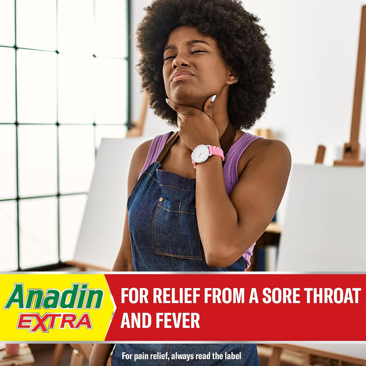 Anadin Extra Pain Relief Tablets 16s, Aspirin, Paracetamol, Caffeine