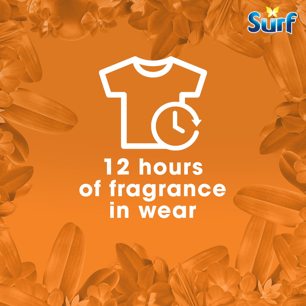 Surf Tropical Lily Concentrated Liquid Laundry Detergent infused with natural essential oils for fresh and clean washing 100 washes