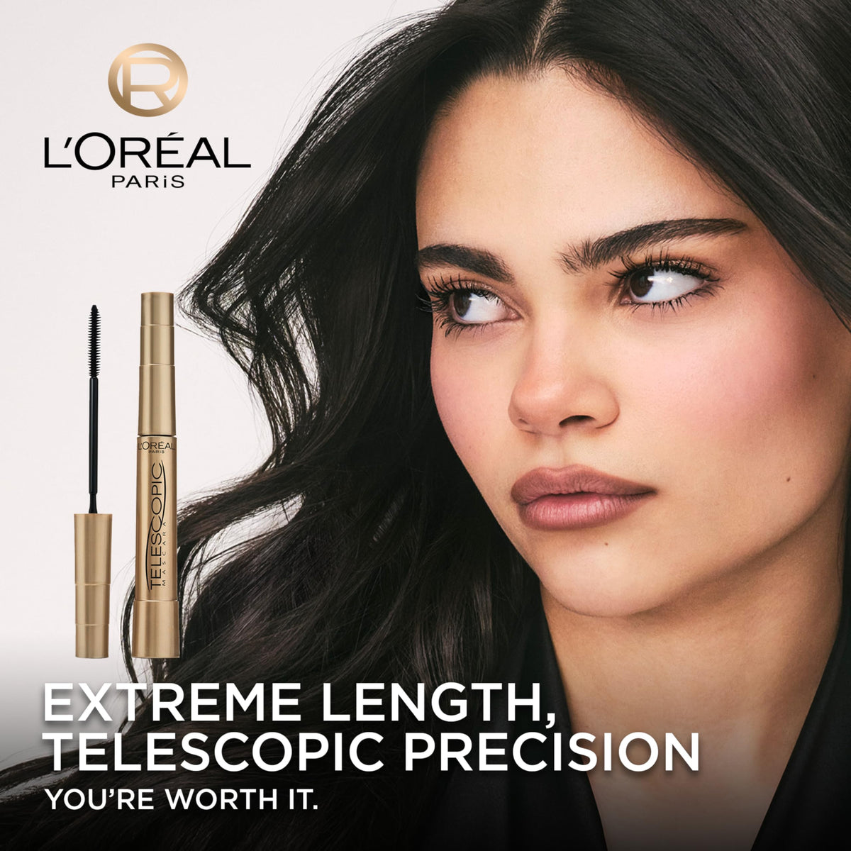 L'Oréal Paris Black Mascara, Telescopic Original Mascara in shade Black