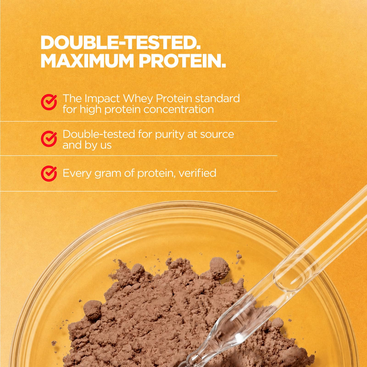 Myprotein Impact Whey Protein Powder | Vanilla - 30 Servings | Up to 23 g Whey Protein Per Serving with BCAAs | Builds Lean Muscle, Speeds Recovery | Low Fat & Carbs | Vegetarian