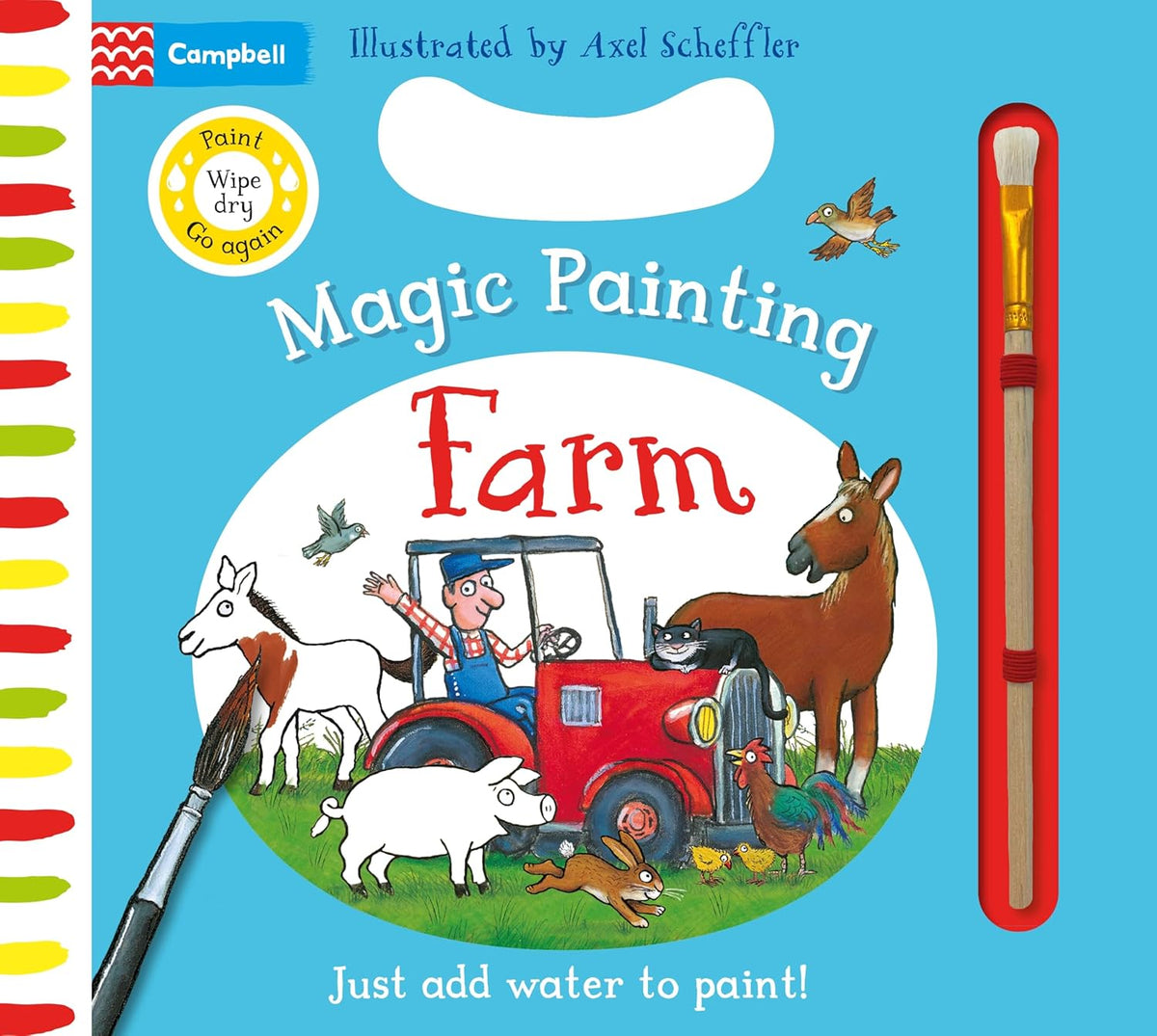 Farm Magic Painting: Just add water for mess-free fun! (Campbell Magic Painting, 1)