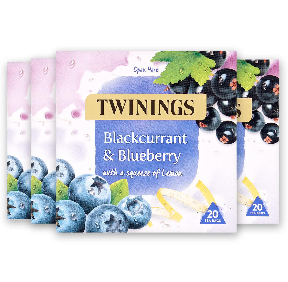 Twinings English Breakfast Tea, 4 x 80 Biodegradable Plant-Based Tea Bags